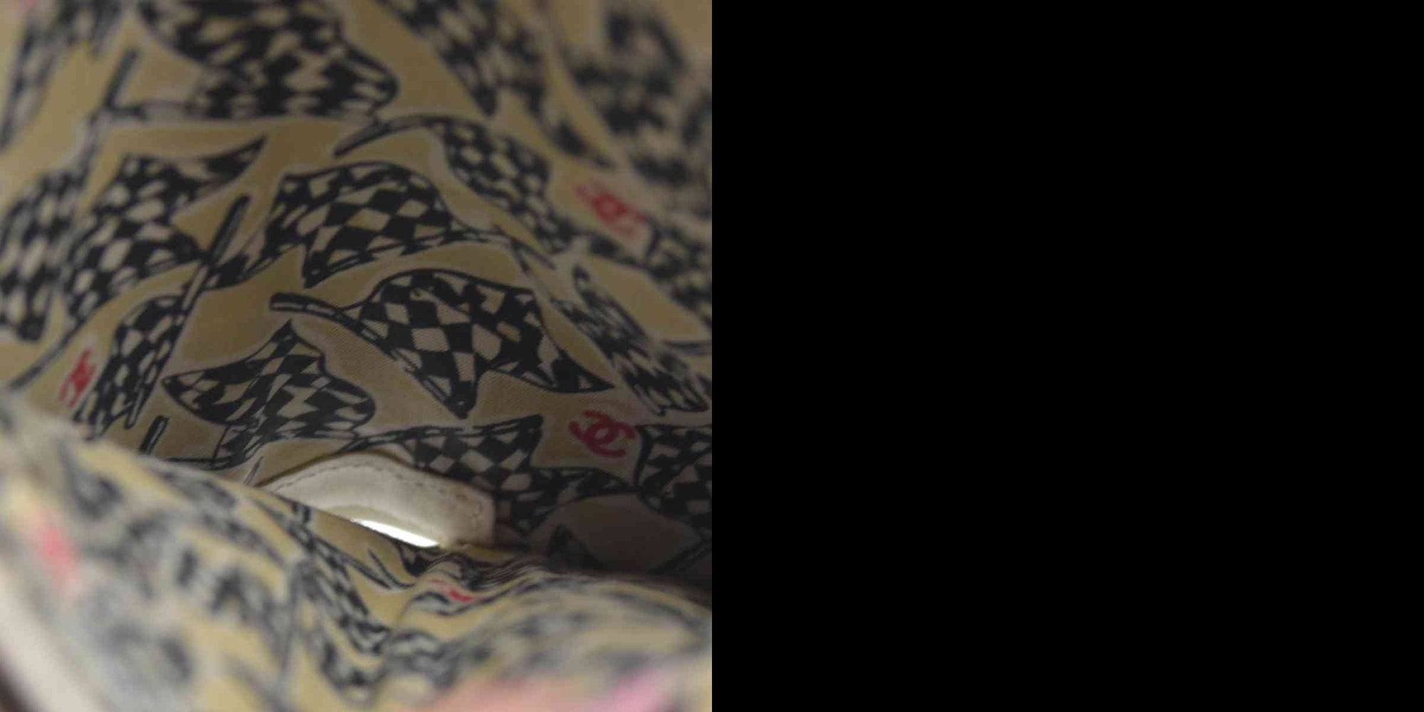 Chanel  Flap Trifold Interlocking CC Logo Wallet