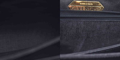 $1350 GIVENCHY Smooth Calfskin 4G Logo Flap Top Handle Bag Black CONSIGNMENT 10021220
