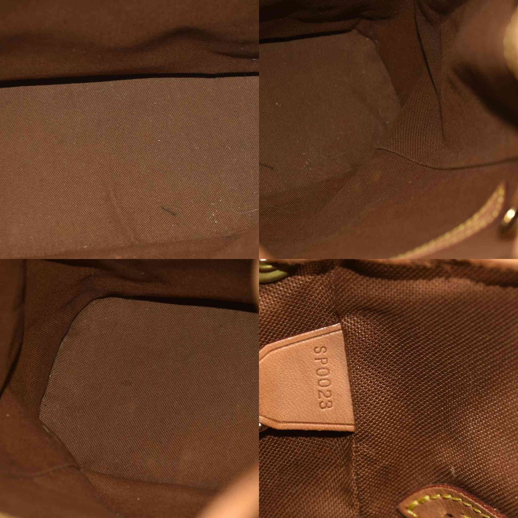 Louis Vuitton  Monogram Montsouris MM Backpack SP0023