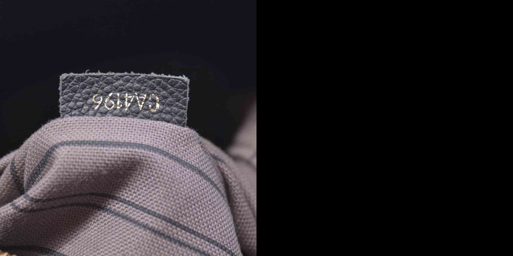 $3800 2016 Louis Vuitton Empreinte Artsy MM Black CA4196 10020668