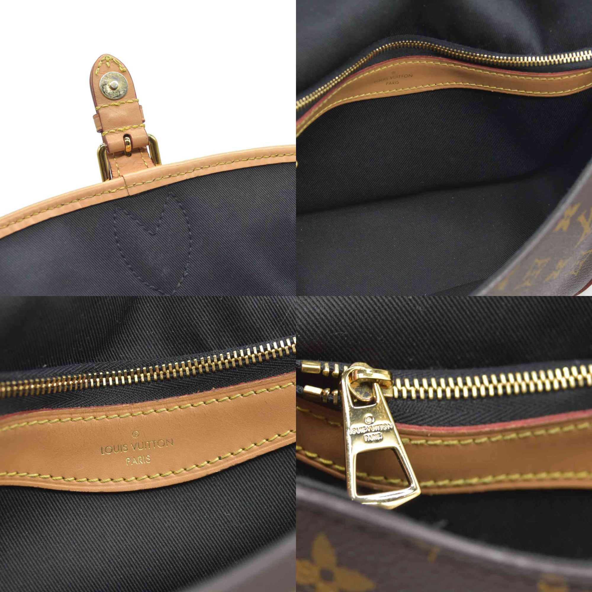 $2620 LOUIS VUITTON  Monogram Diane Black RFID Crossbody