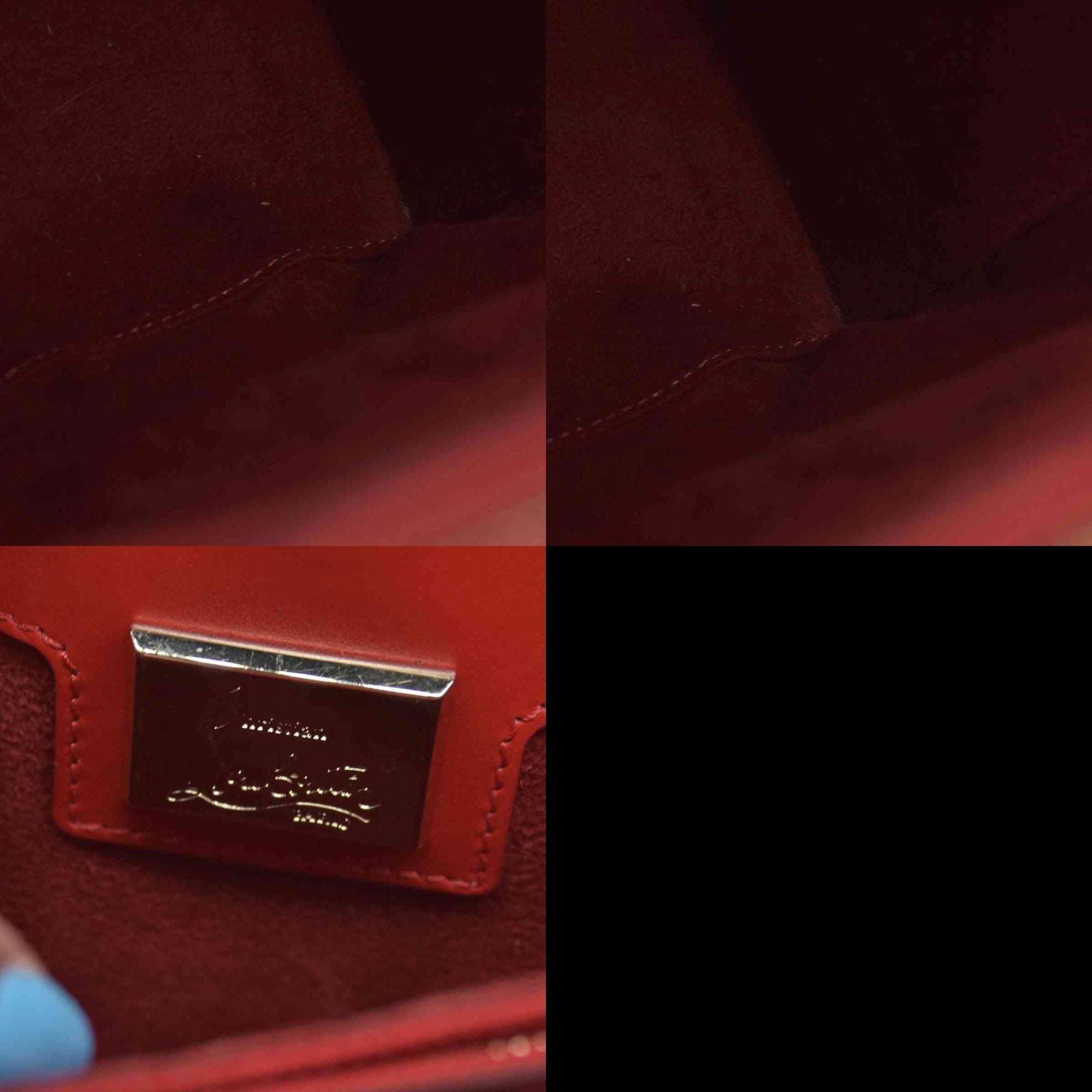 $2890 Christian Louboutin Medium Paloma Tote Black