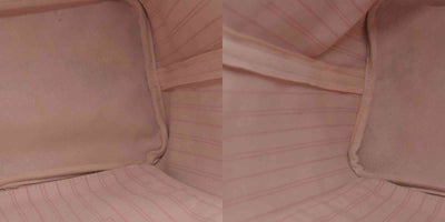 $2170 Louis Vuitton Damier Azur Neo Neverfull MM Rose Ballerine RFID