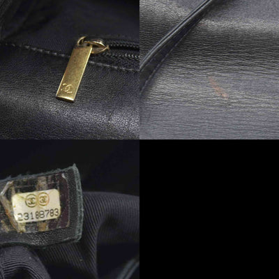 $7600 2017 Chanel Lambskin Quilted Large Boy Flap Black