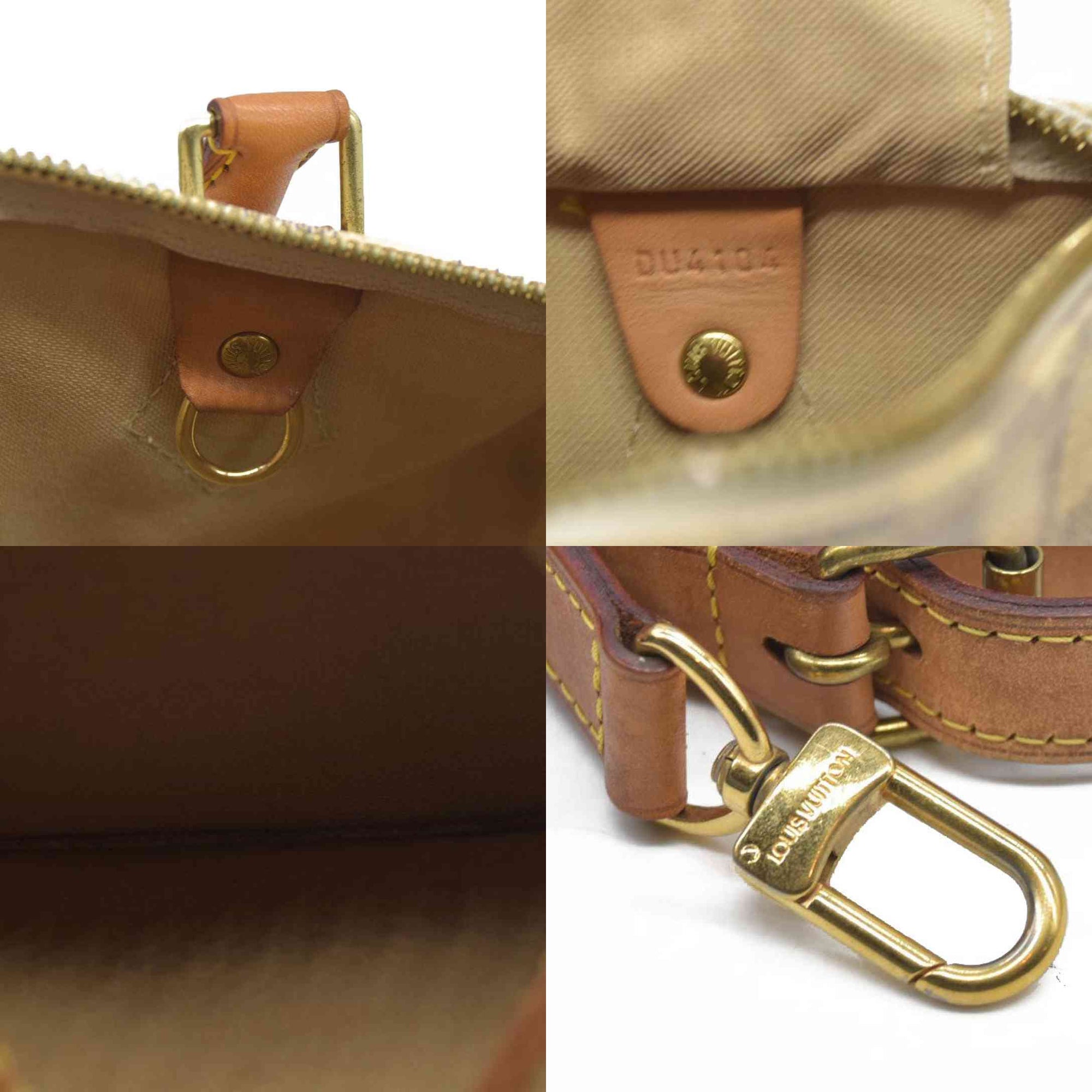 $1940 Louis Vuitton  Damier Azur Speedy Bandouliere 25 DU4104 2014