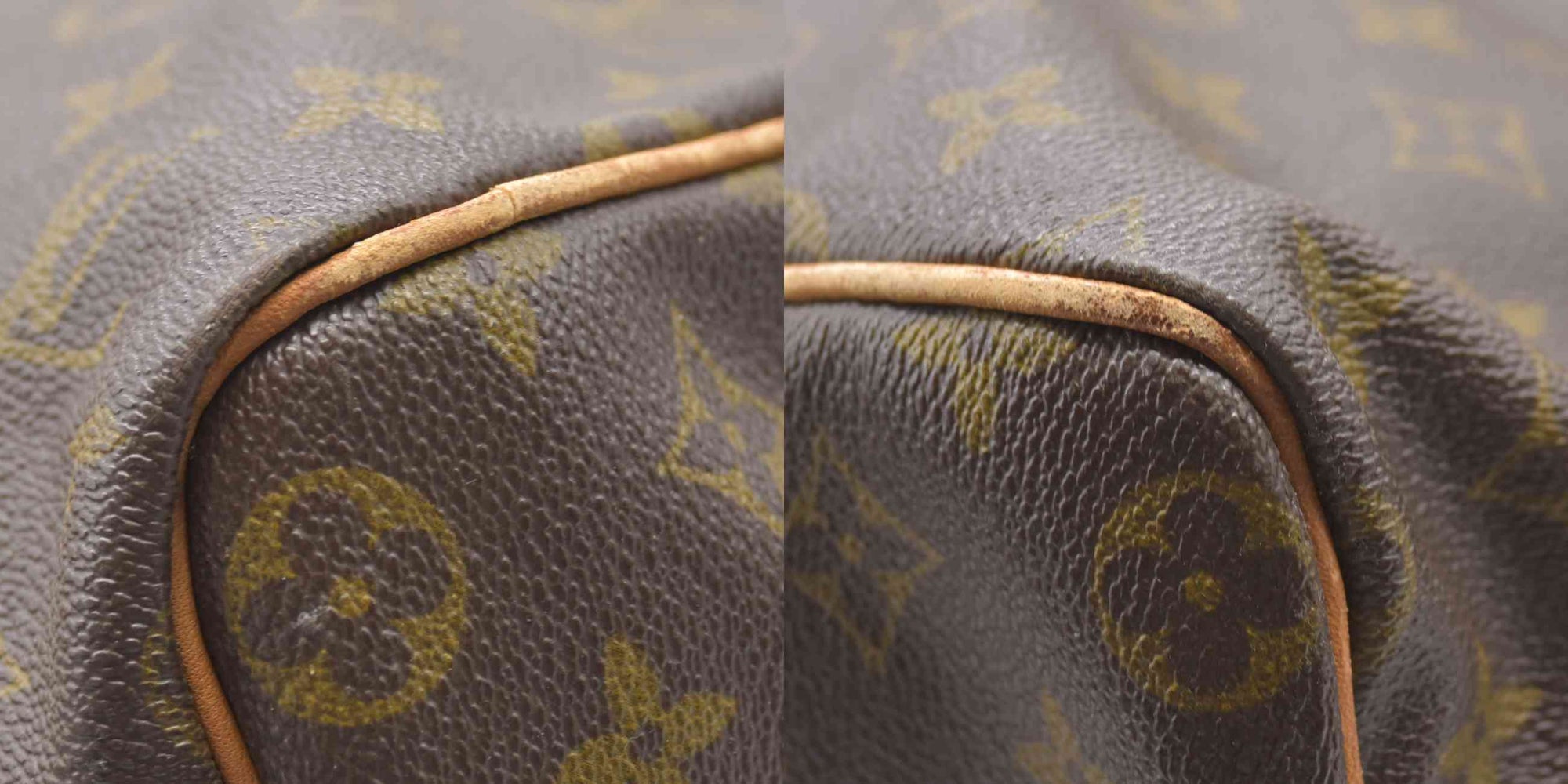$1420 1988 Louis Vuitton LV Boston Bag Keepall 45 Brown Monogram SA822