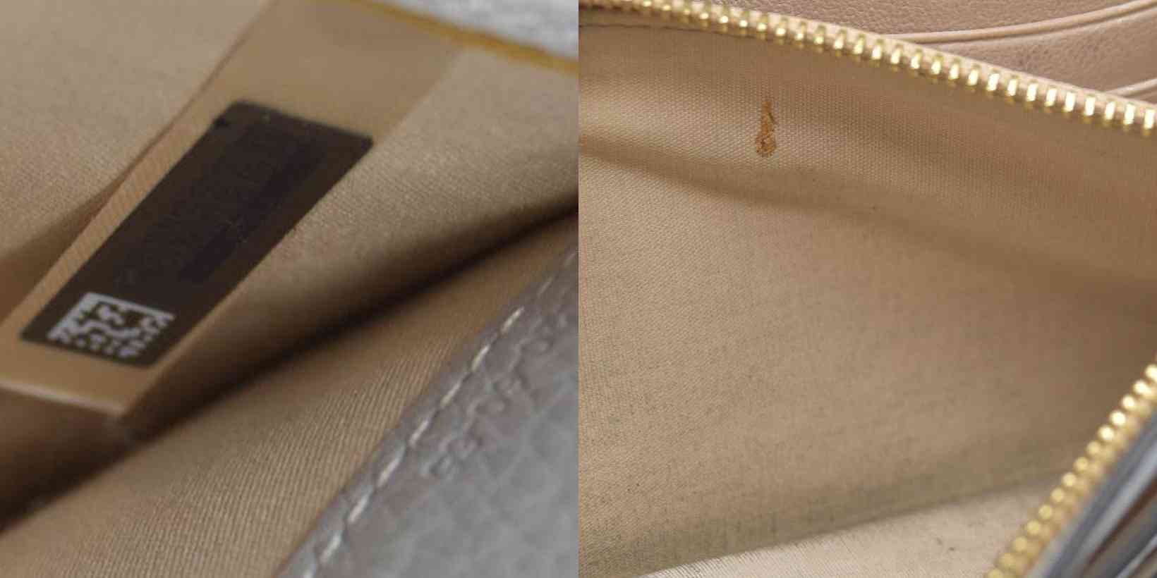 AUCTION $595 Chloe Alphabet Leather Bifold Long Wallet