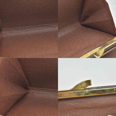 $750 2006 Louis Vuitton Monogram French Purse Wallet   CA0026