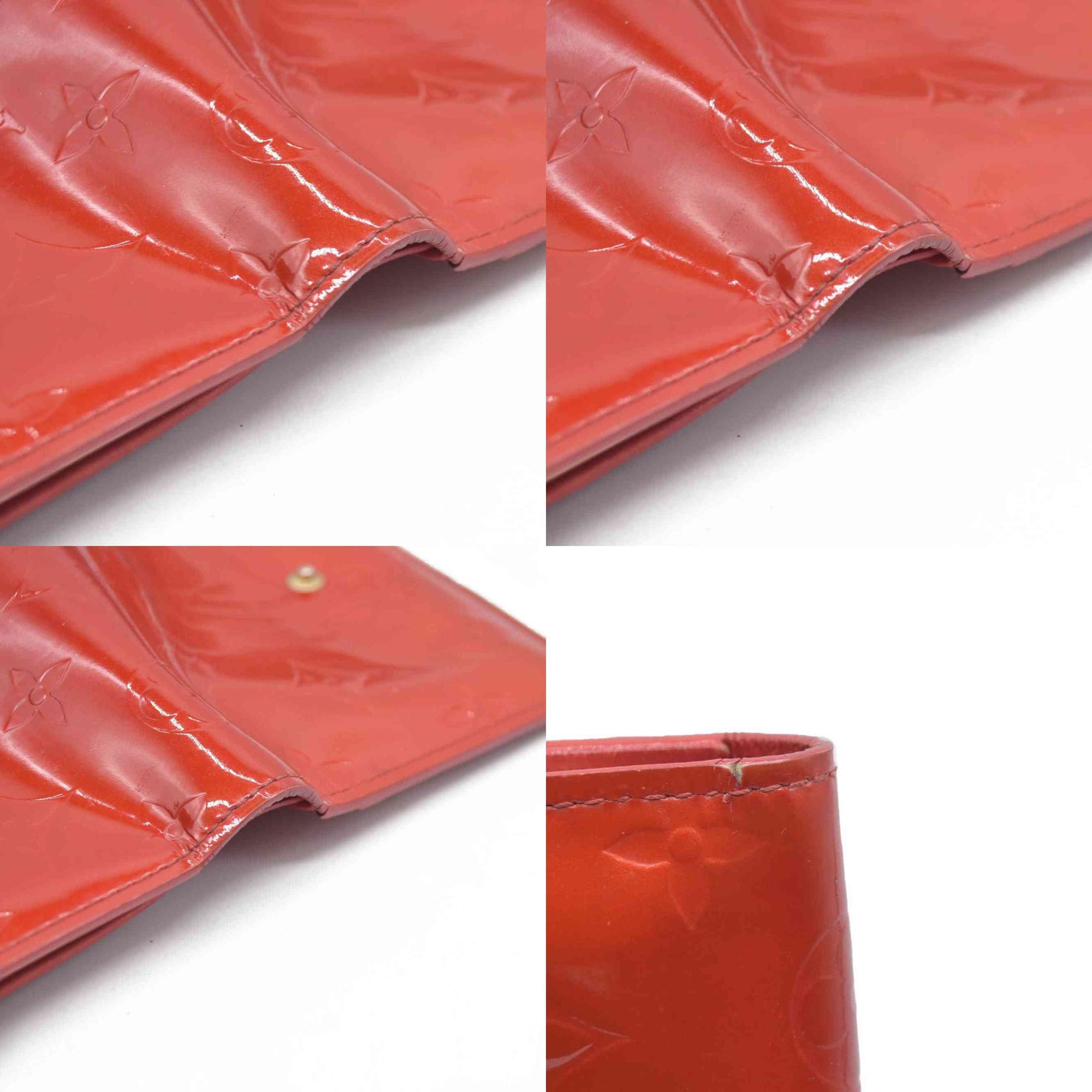 Louis Vuitton LV Monogram Vernis Patent Leather French Purse