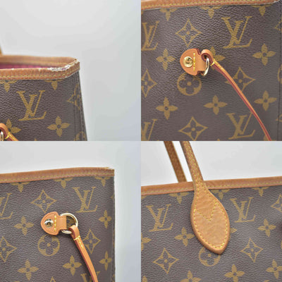 $2240 2018 Louis Vuitton Monogram Neo Neverfull Fuchsia CA4148 10020162