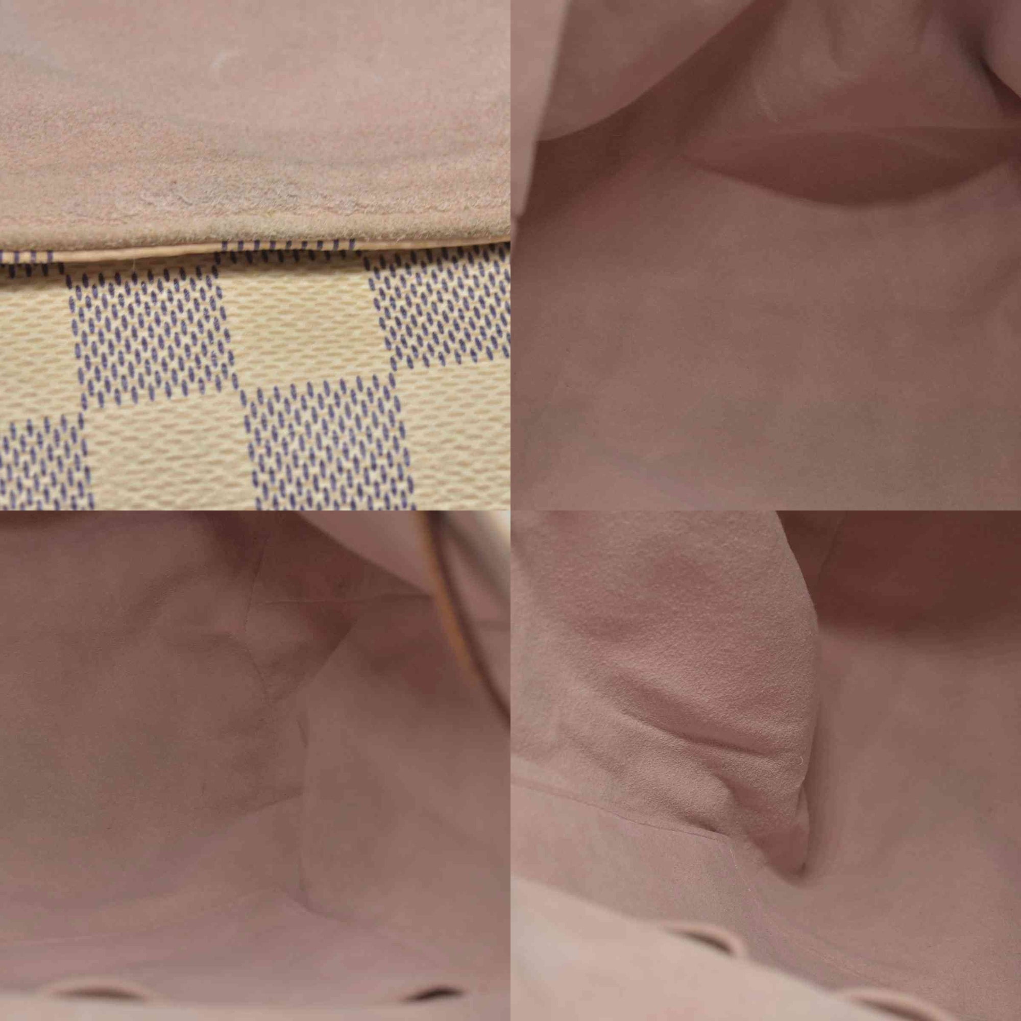 $2120 2016 Louis Vuitton Damier Azur Sperone Backpack SR2186 10019844