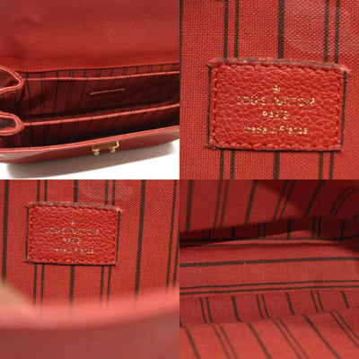 Louis Vuitton  Empreinte Pochette Metis Scarlet