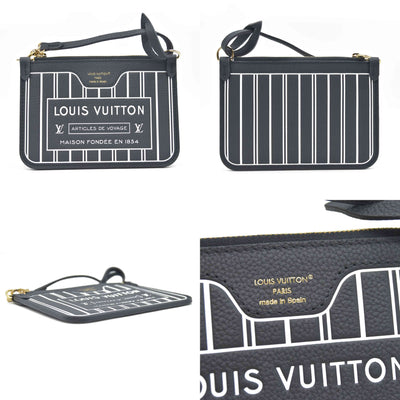 Louis Vuitton  Monogram Neverfull Inside Out Bandouliere BB Black