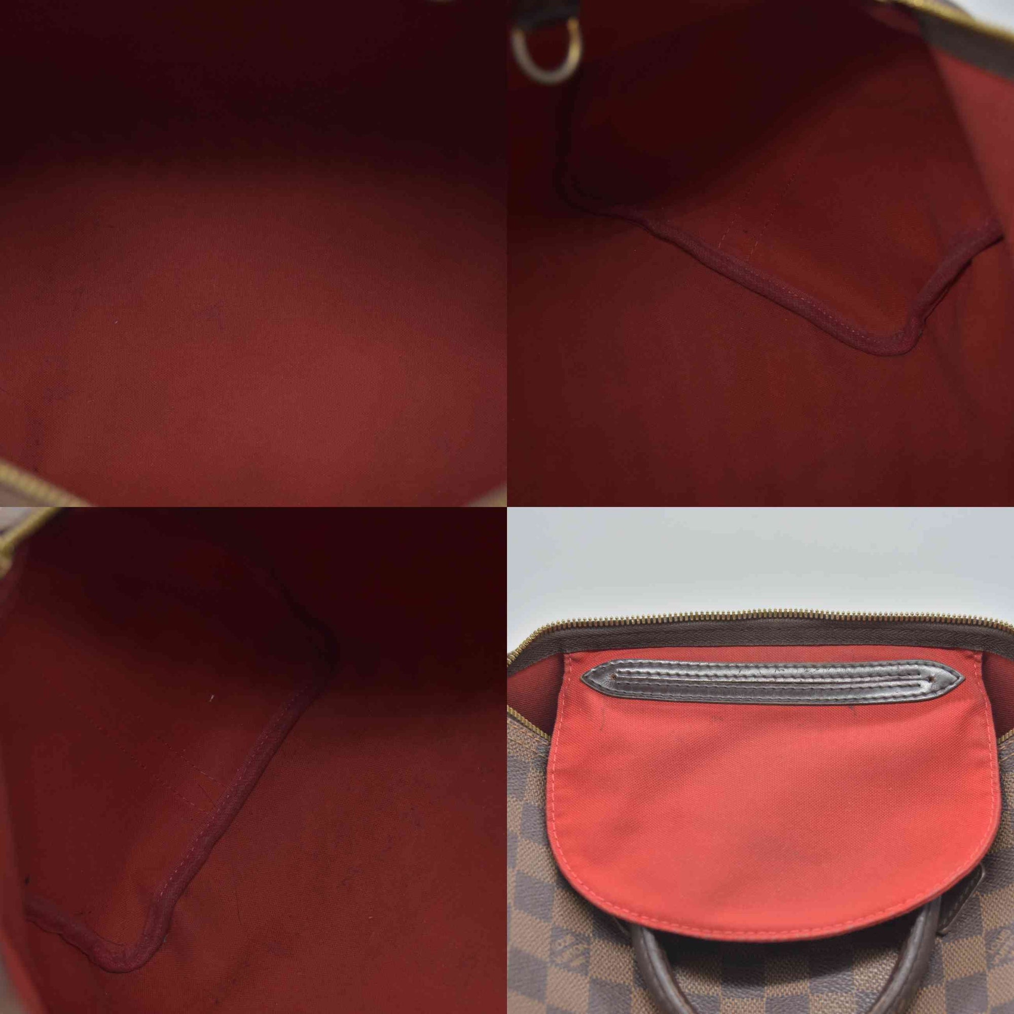 $2040 2012 Louis Vuitton Bandouliere Speedy 30 Damier Ebene SP2182