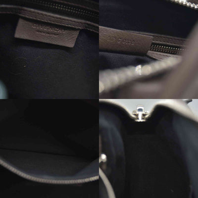 $2750 Givenchy Leather Grey Sugar Goatskin Leather Antigona Bag Medium 10020171