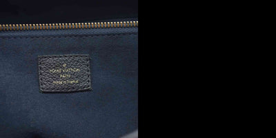 $2940 Louis Vuitton LV Monogram Neverfull  MM Empreinte Black Tote