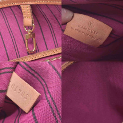 $2310 2015 Louis Vuitton Monogram Neo Neverfull GM Pivoine with Pouch SD4195