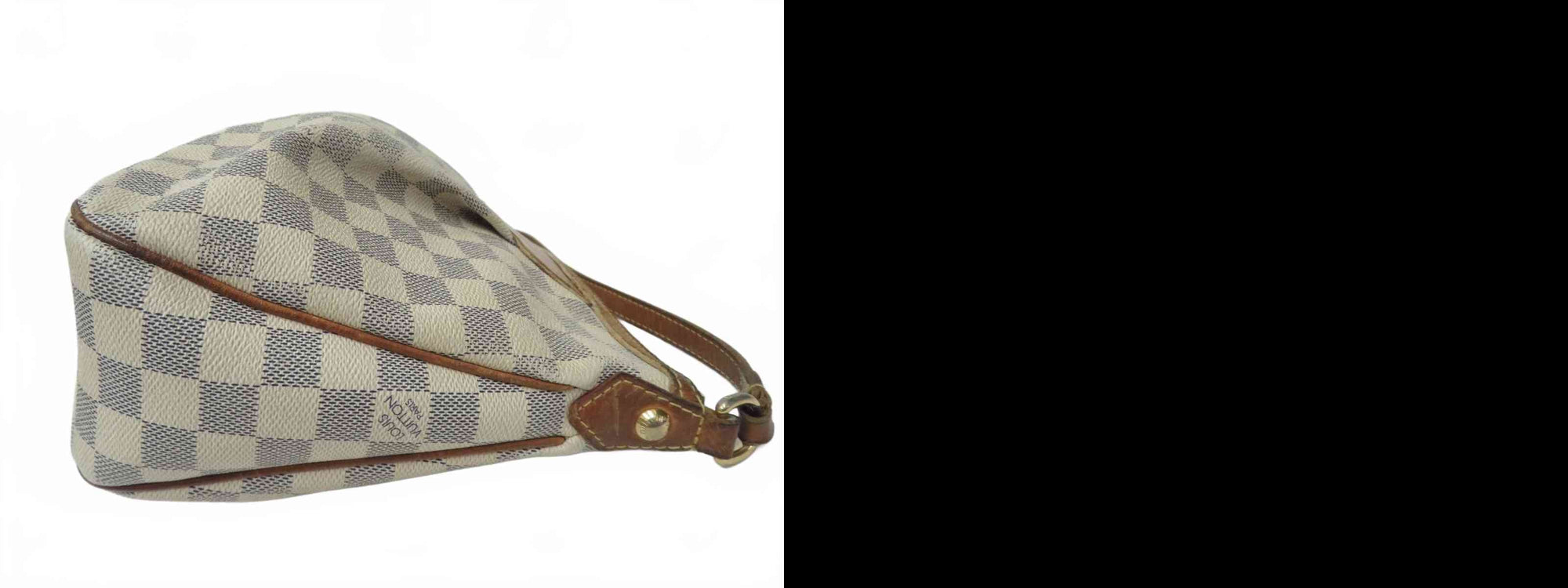 Authentic Louis Vuitton Damier Azur Siracusa PM Shoulder bag F#51011