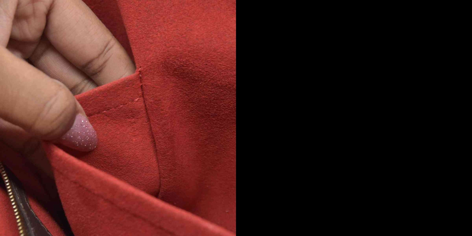 $1880 Louis Vuitton Damier Ebene Hampstead MM CONSIGNMENT