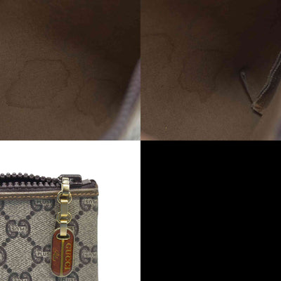 Gucci GG Gucci Plus PVC Leather Pouch Clutch Bag Consignment