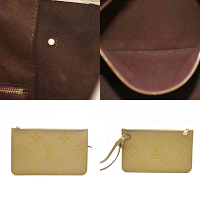 Louis Vuitton  Empreinte Monogram Giant Neverfull MM Tourterelle RFID