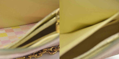 $1760 Louis Vuitton Damierlicious Pochette Accessoires