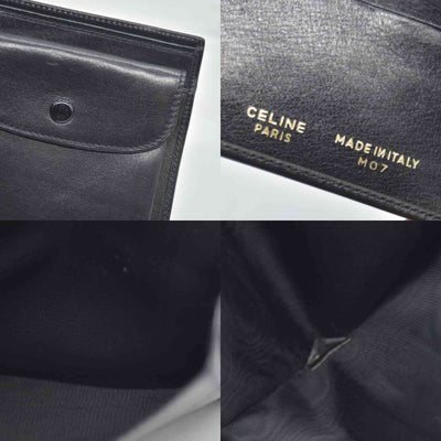 $415 2003 LOUIS VUITTON Black Epi Leather Pocket Organizer CONSIGNMENT SP0043