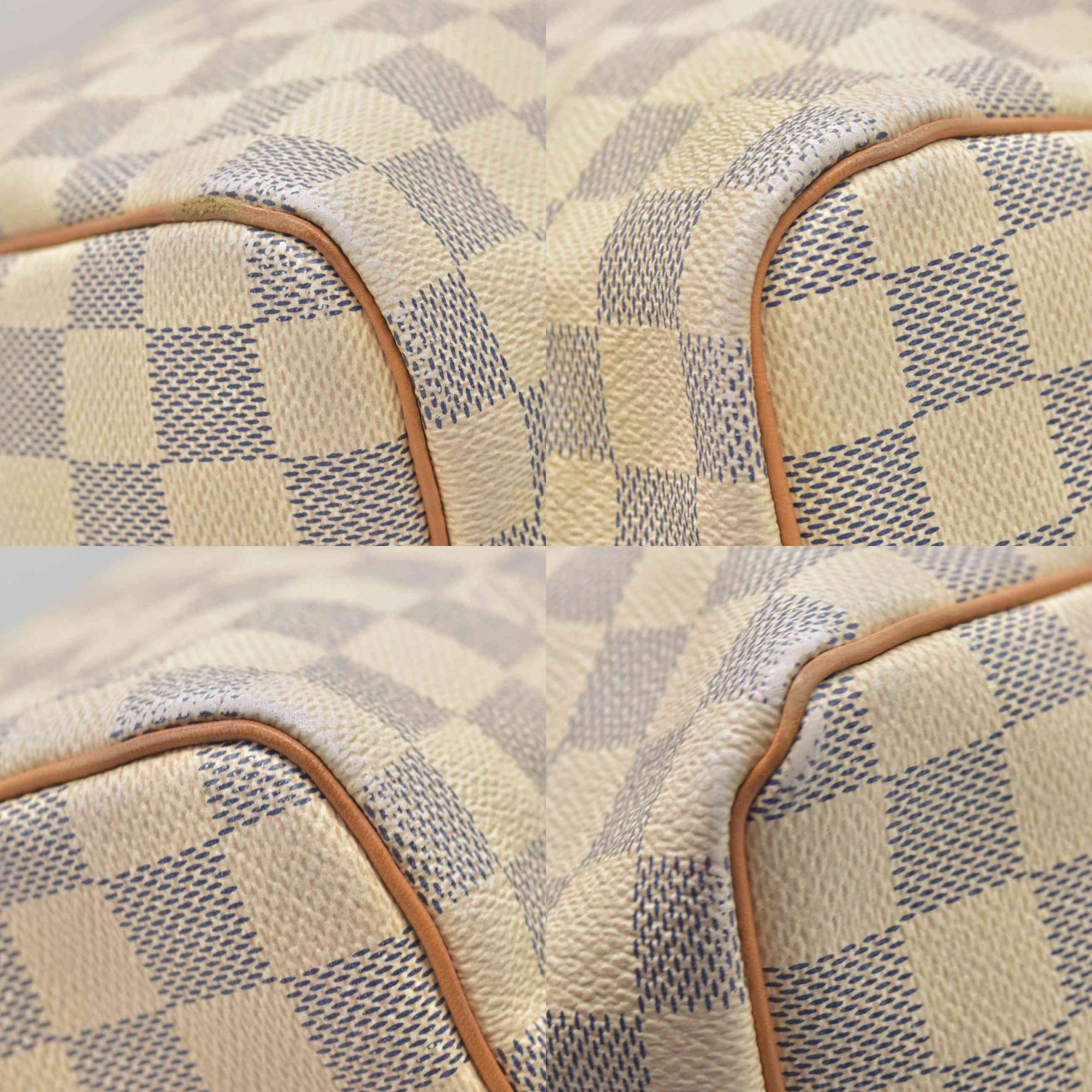 $1980 2015 Louis Vuitton Damier Azur Speedy Bandouliere 30 SP1105