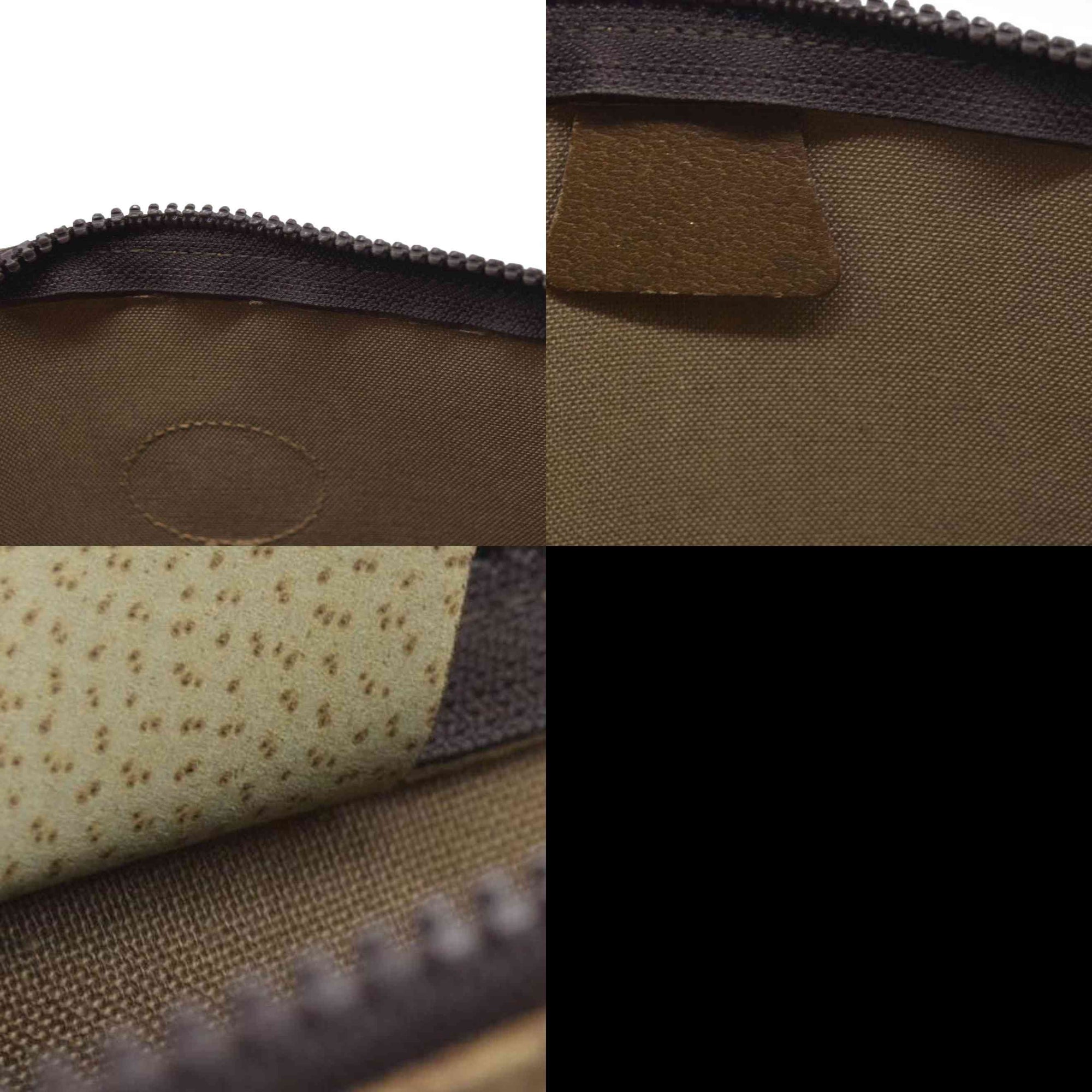 Gucci GG Gucci Plus PVC Leather Pouch Clutch Bag