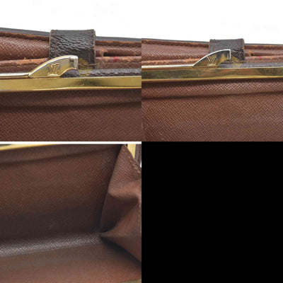 $675 Louis Vuitton Monogram Porte Monnaie Billets Viennois Bifold Wallet SD0054