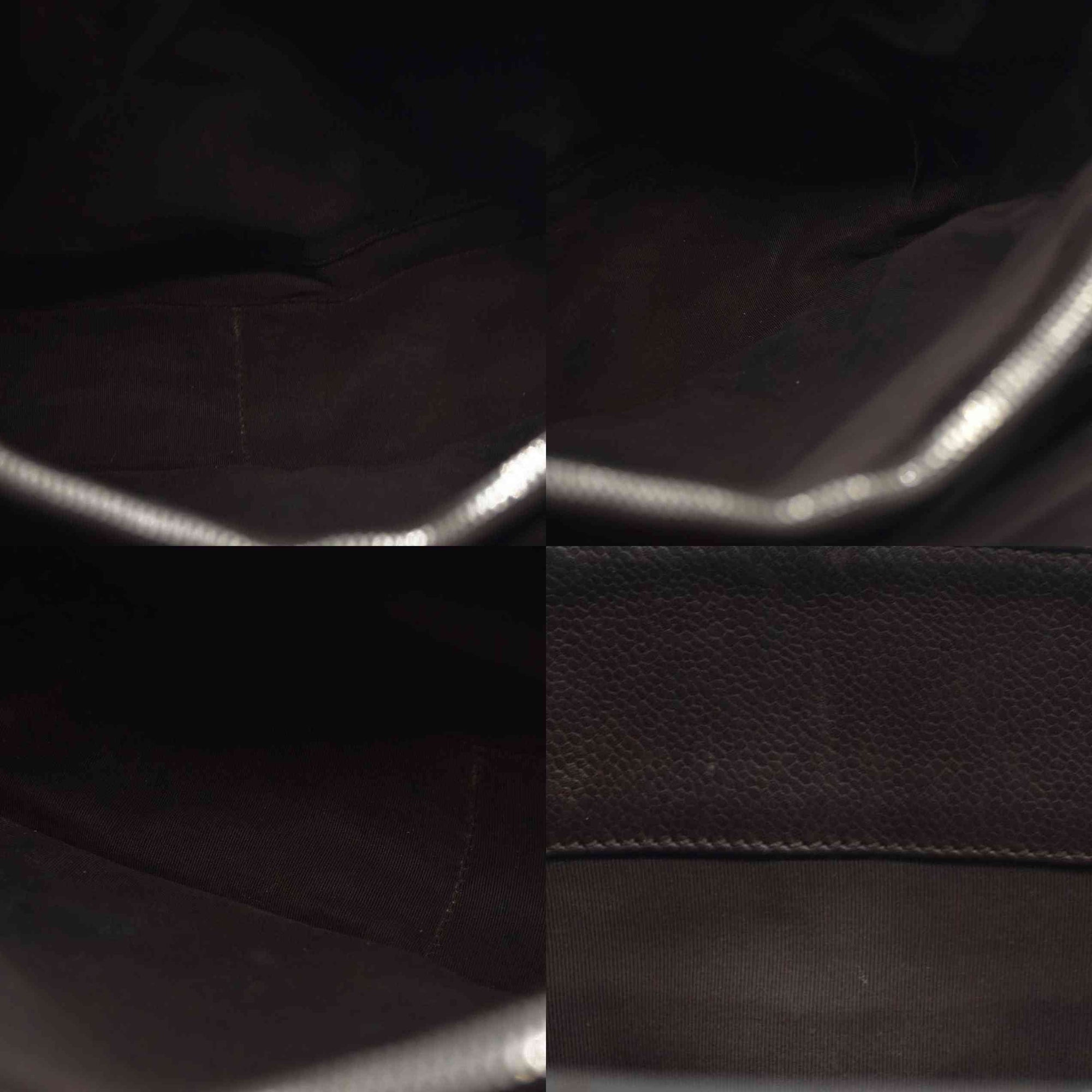 AUCTION $2900 Chanel  Caviar Quilted Grand Shopping Tote GST Brown Silver Hardware 2009