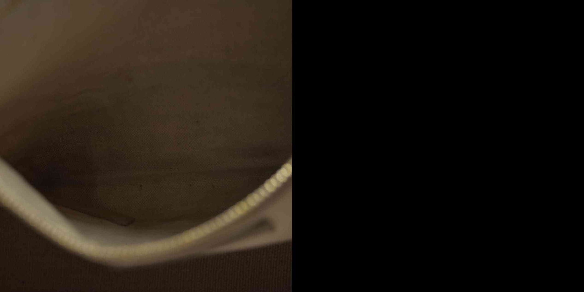 $2000 SAINT LAURENT Linen Calfskin Small Rive Gauche Tote Beige Sea Salt