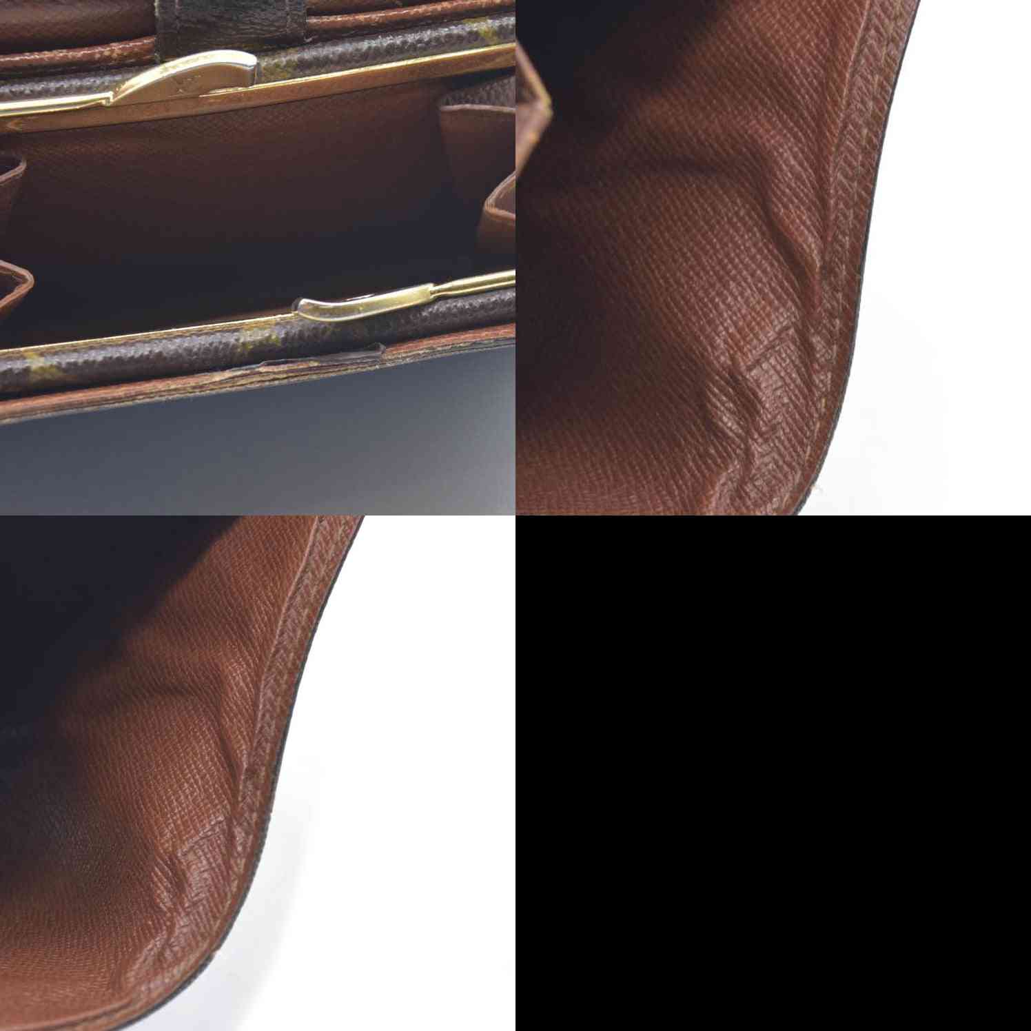 $750 Louis Vuitton Vintage 2001 Viennois Wallet