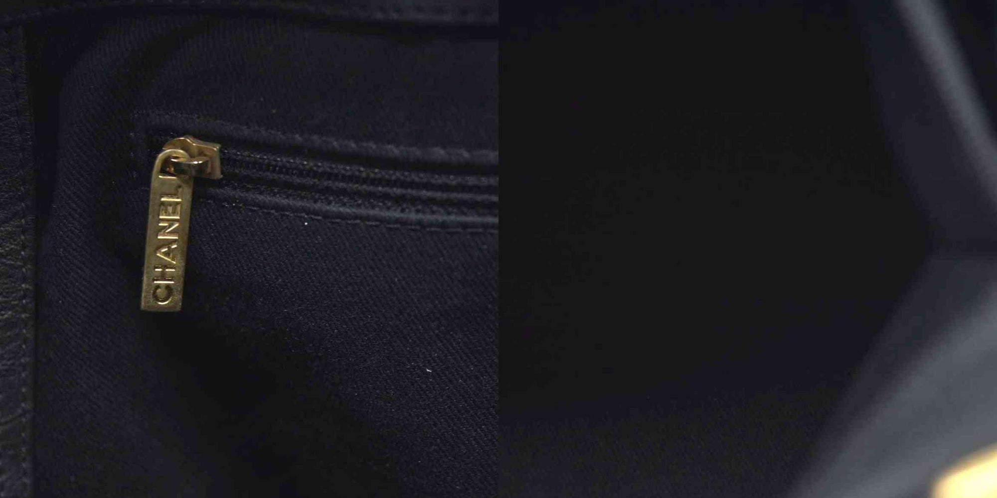 $4500 Chanel Large Surpique Chevron Tote