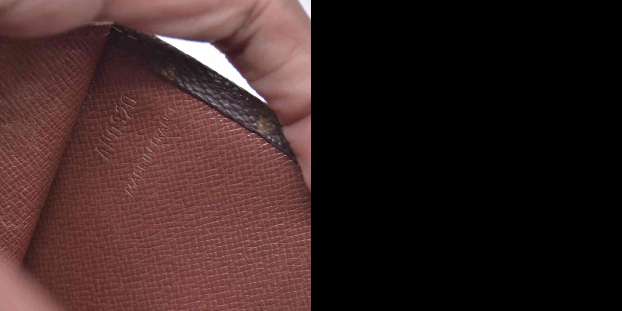 1990 LOUIS VUITTON Monogram Pochette Rabat 23 Clutch Bag AN0920