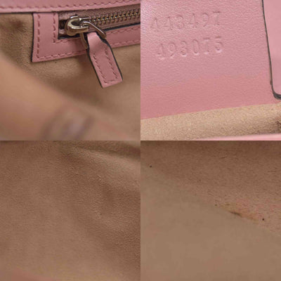 $2600 Gucci Calfskin Matelasse Small GG Marmont Shoulder Bag Wild Rose