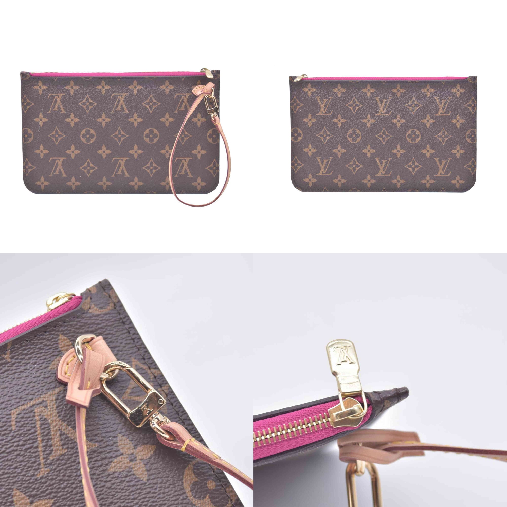 $2310 2015 Louis Vuitton Monogram Neo Neverfull GM Pivoine with Pouch SD4195