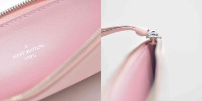 $1770 2017 Louis Vuitton Epi Leather Pochette Felicie Rose Ballerine CONSIGNMENT TJ3107