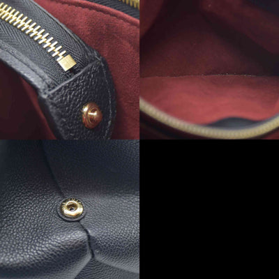 $3850 Louis Vuitton  Empreinte Monogram Giant Petit Palais Black