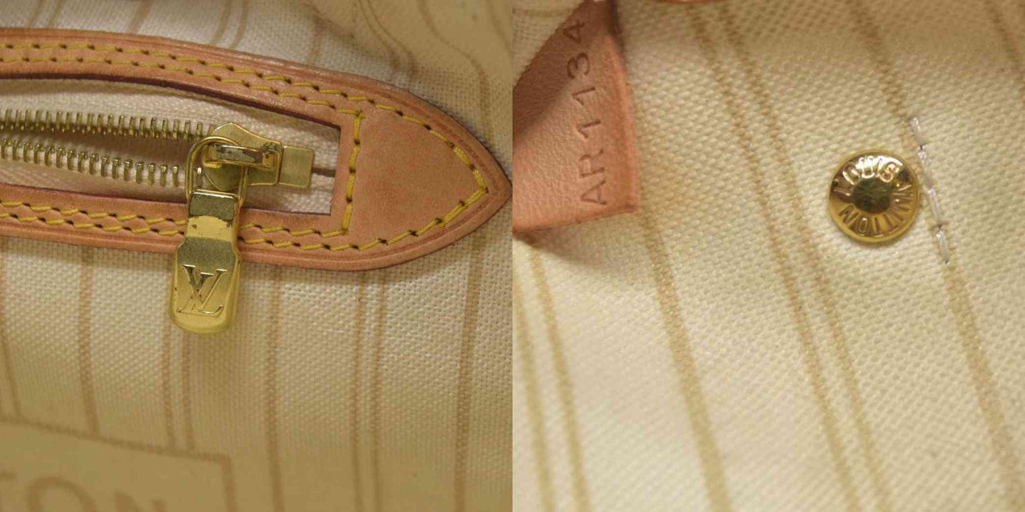 Louis Vuitton  Damier Azur Neverfull PM 2014 $2100