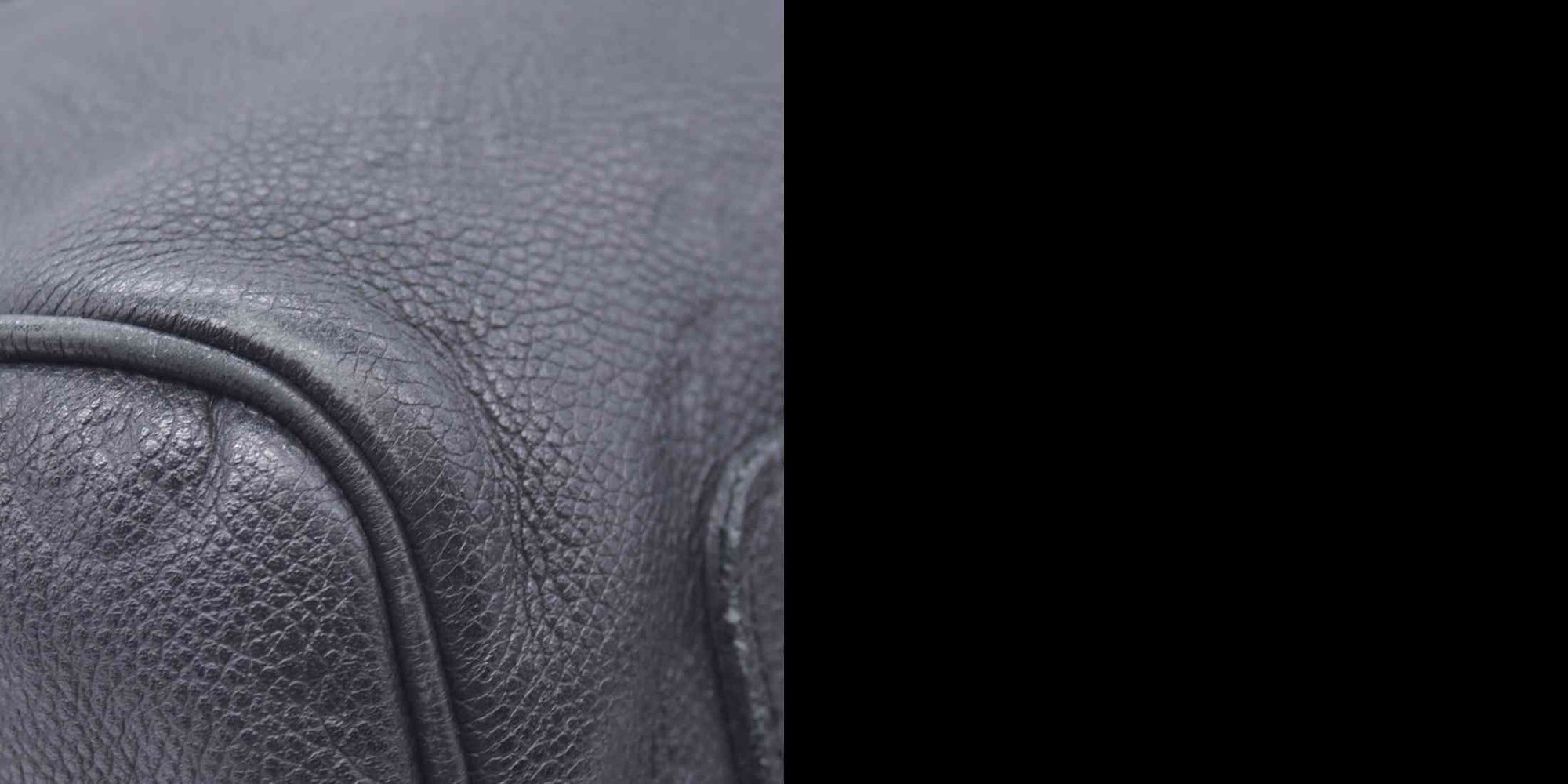 $3050 2014 Louis Vuitton Empreinte Speedy Bandouliere 30 Black 10021270 AH1174