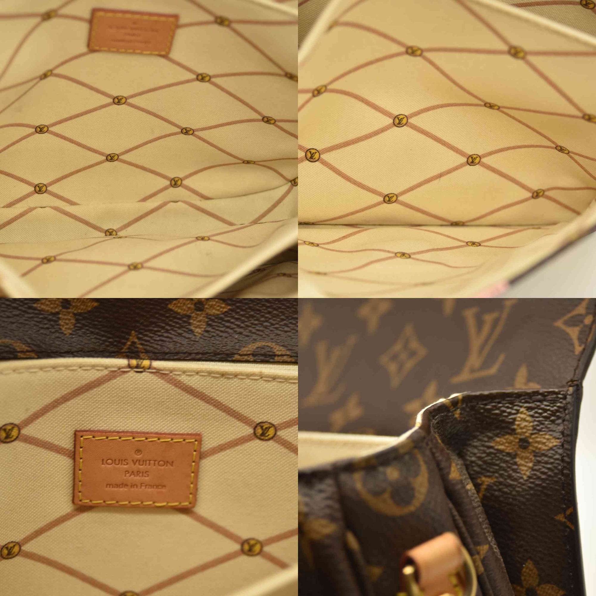 Louis Vuitton  Monogram Summer Trunks Pochette Metis DR1118