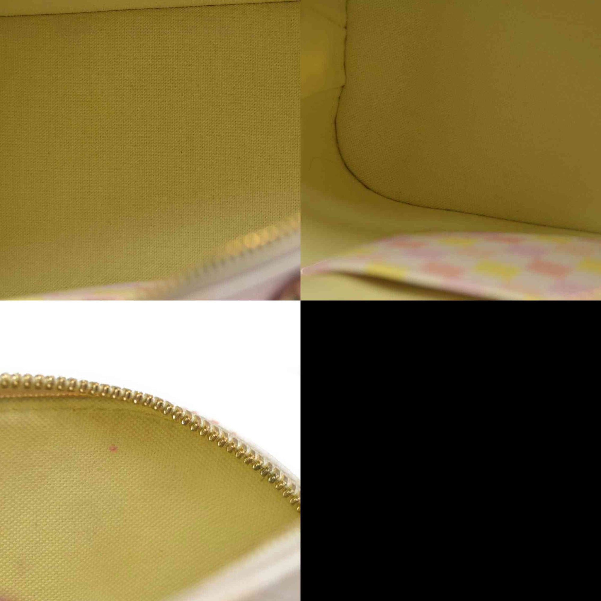 $2600 Louis Vuitton  Damierlicious Alma BB Rose Peach