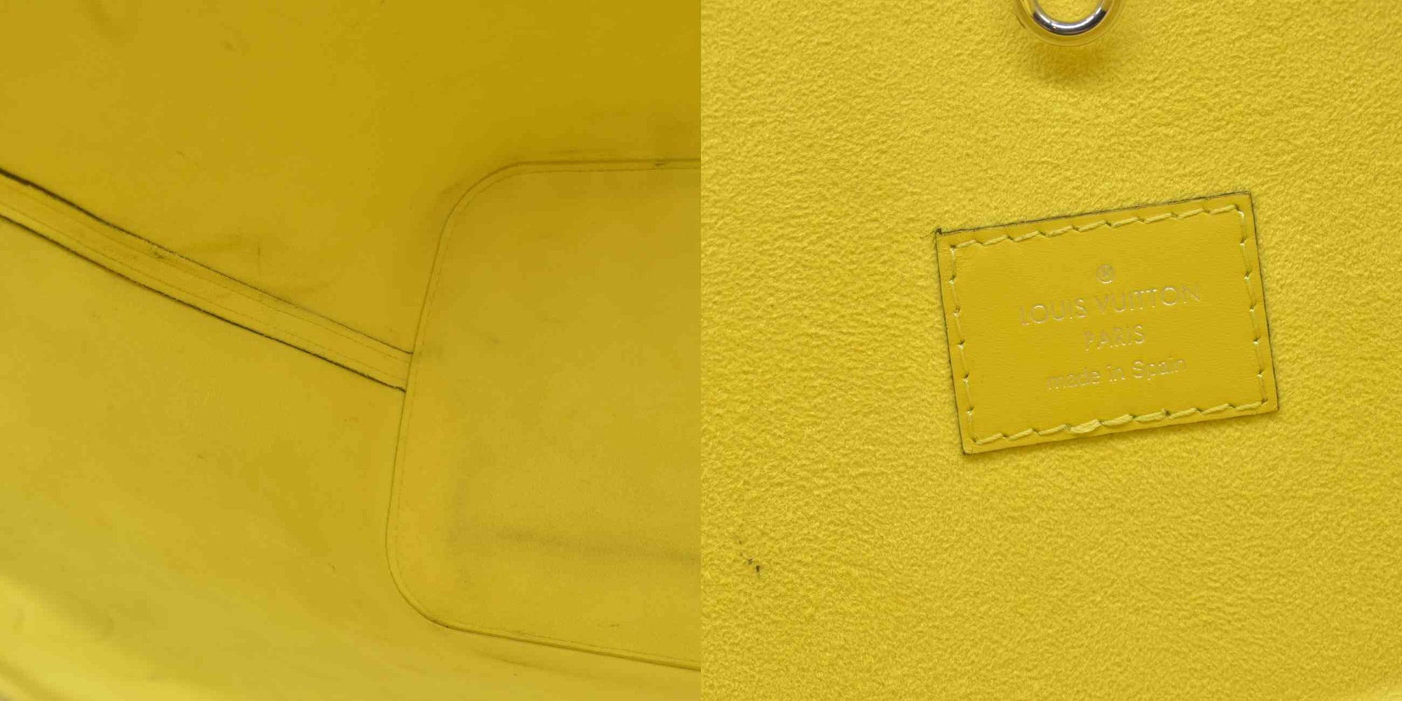$2640 2014 Louis Vuitton Pistache Epi Leather Neverfull MM Bag CA2194 CONSIGNMENT