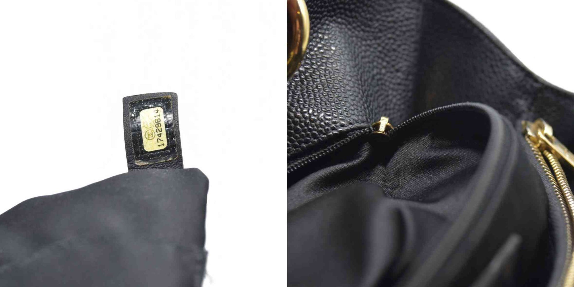 $2900 Chanel  Caviar Quilted Grand Shopping Tote GST Black CONSIGNMENT
