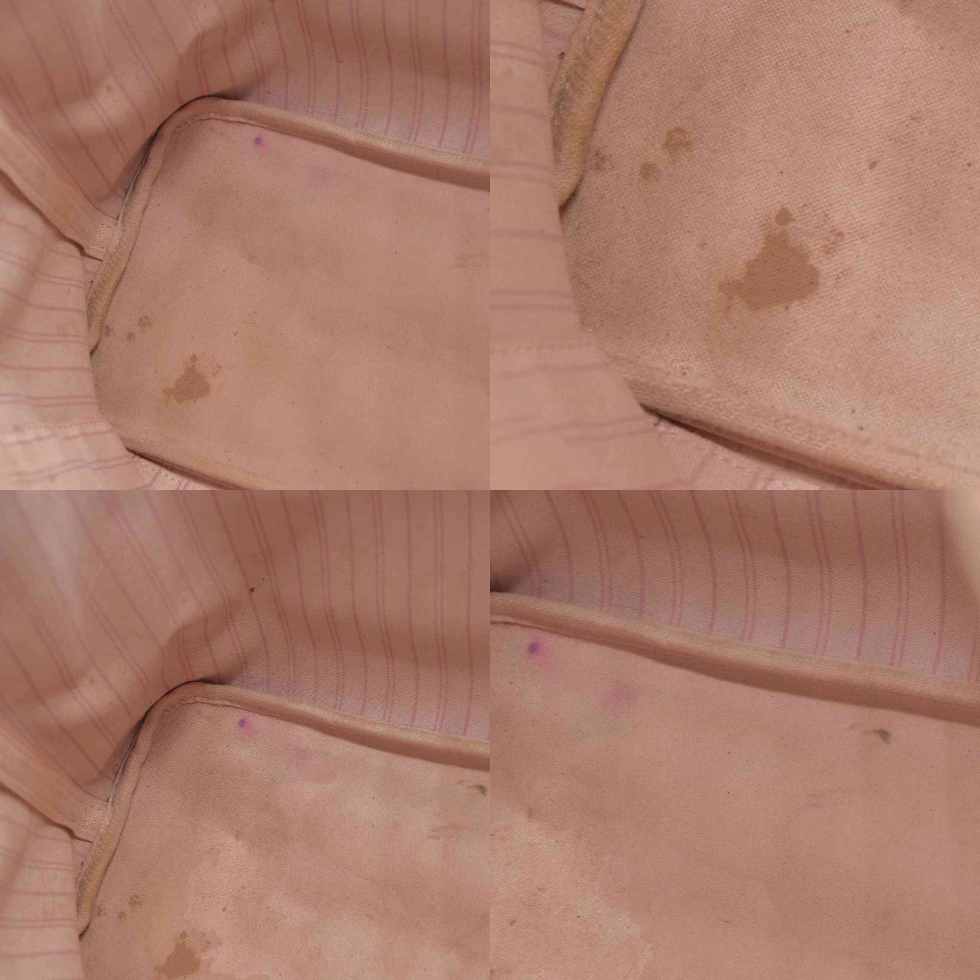 $2200 Louis Vuttion Damier Azur Neverfull MM Rose Ballerine