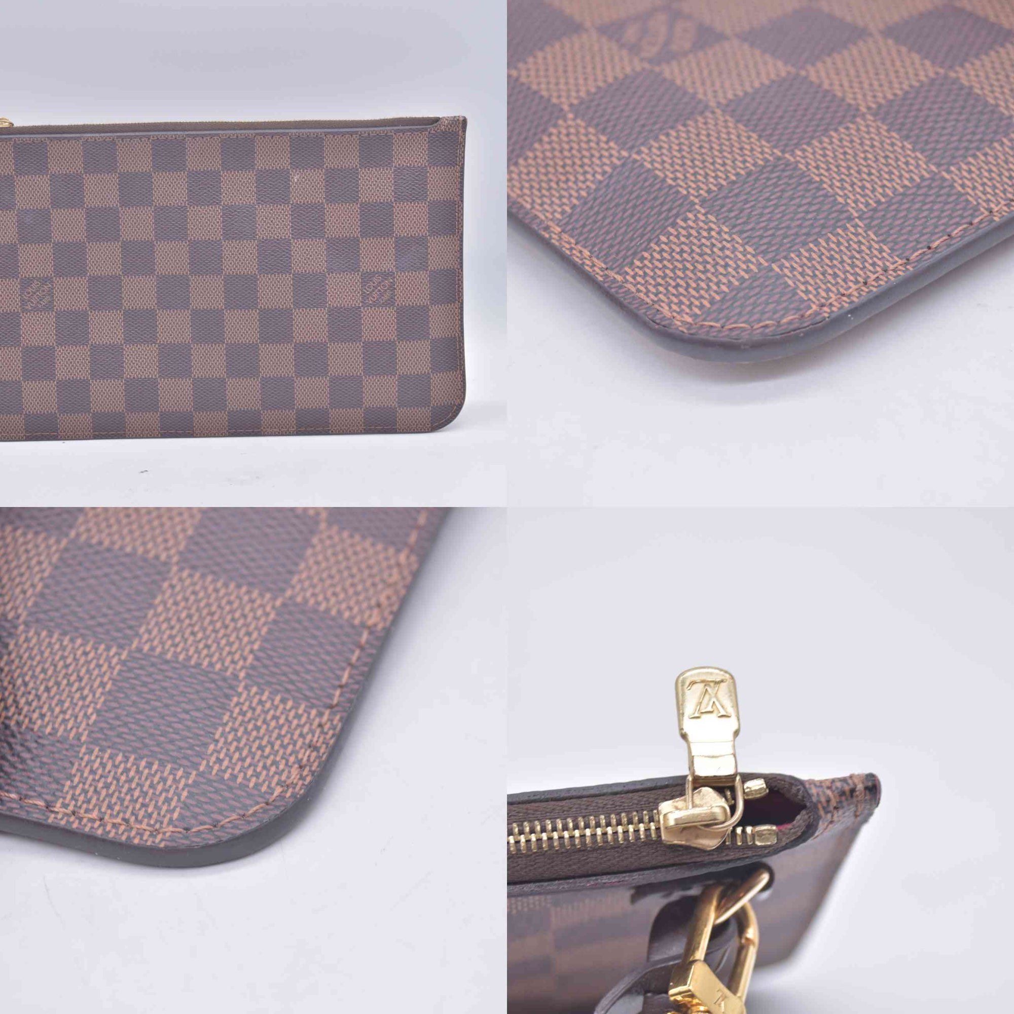 $2310 2018 Louis Vuitton Damier Ebene Neverfull GM with Pouch SD4128 10021108