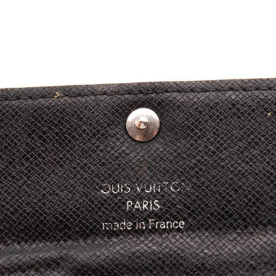 Louis Vuitton Black Damier Graphite Multicles 6 Key Holder Wallet