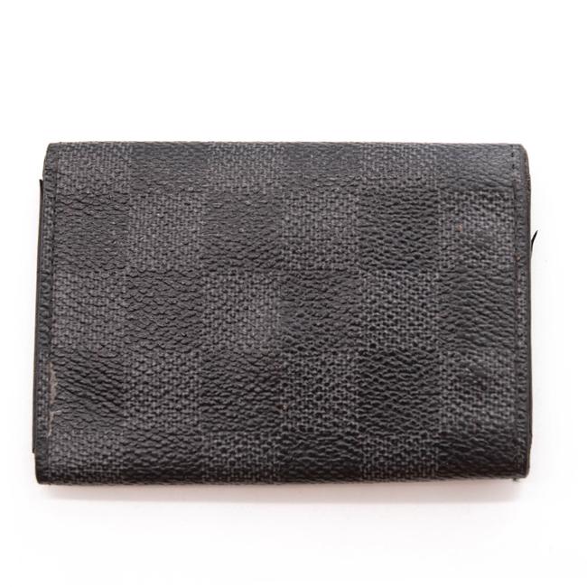Louis Vuitton Black Damier Graphite Multicles 6 Key Holder Wallet