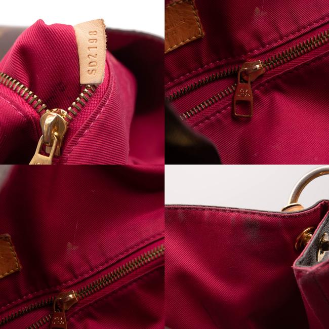 Louis Vuitton Graceful Mm Pivoine Brown Monogram Canvas Tote